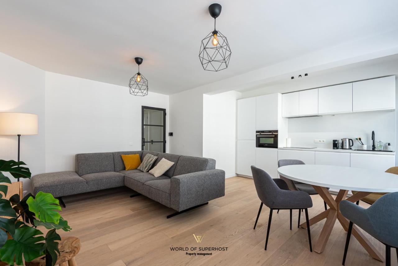 Nice Bright Apartment Near The Sea And The Marina Остенде Экстерьер фото